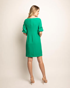 Green Midi Dress Valentina